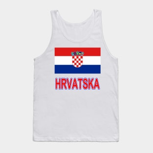 The Pride of Croatia (Hrvatska) - Croatian Flag Design Tank Top